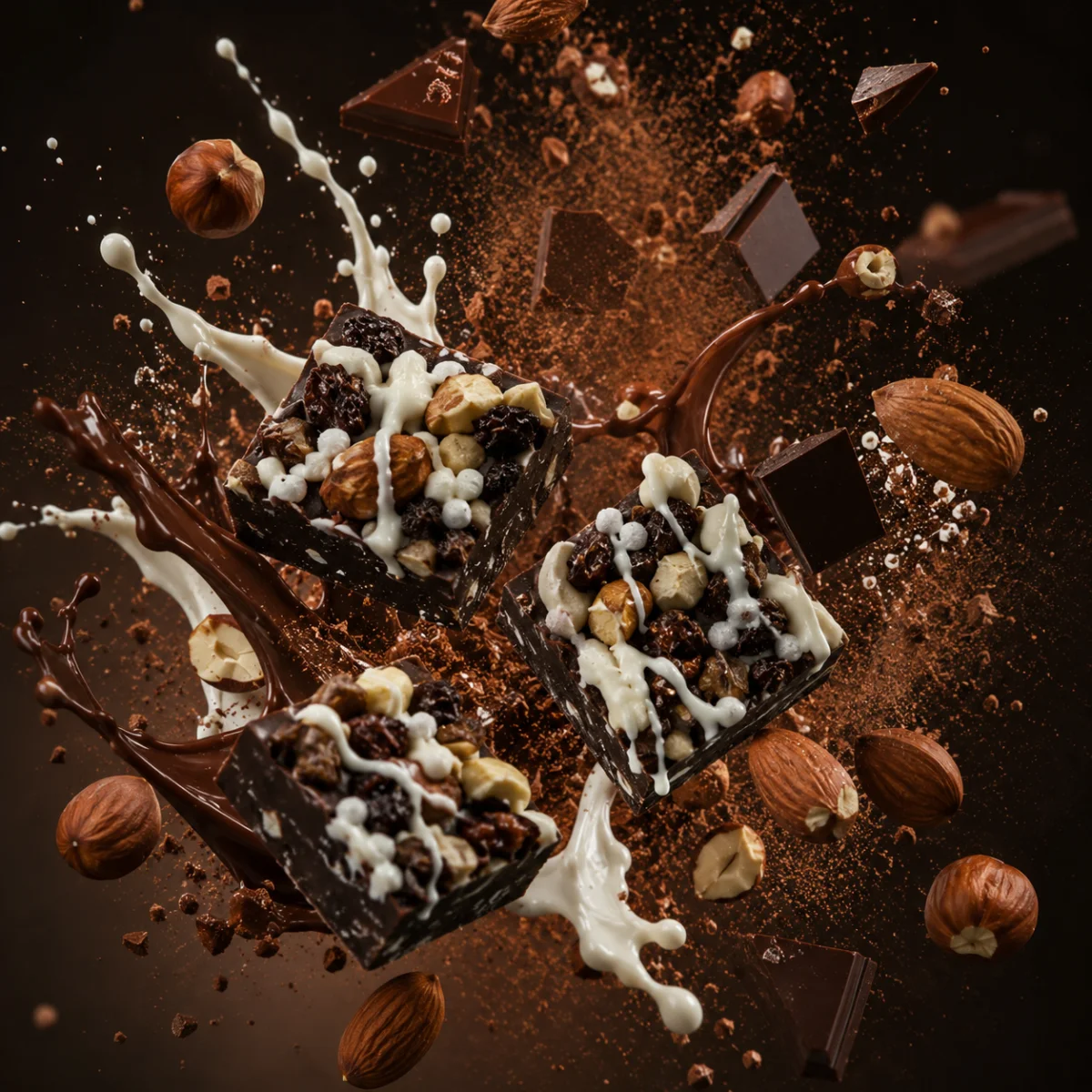 Premium Dry Fruit Chocolate Alternate View